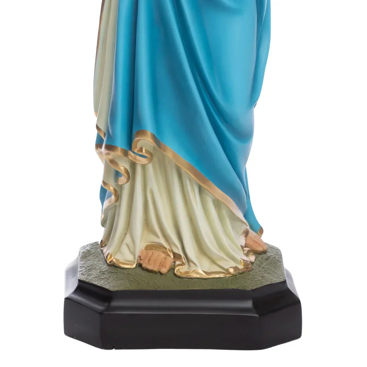 Imagem Imaculado Coração de Maria - 60 cm c/ Olhos de Vidro | Resina