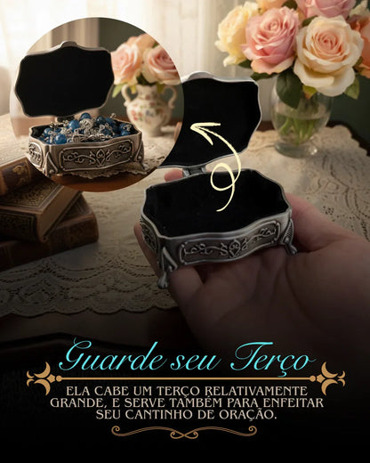 Caixinha Metálica para Terço