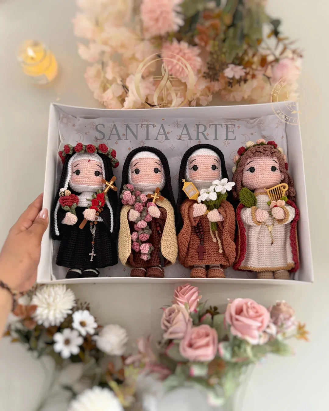 Coleção Santinhas da Fé – Amigurumis Sagrados em Crochê