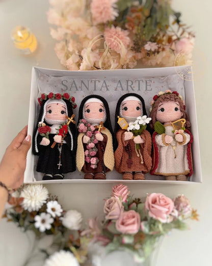Coleção Santinhas da Fé – Amigurumis Sagrados em Crochê