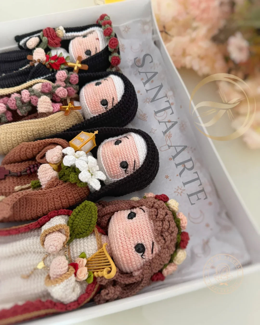 Coleção Santinhas da Fé – Amigurumis Sagrados em Crochê