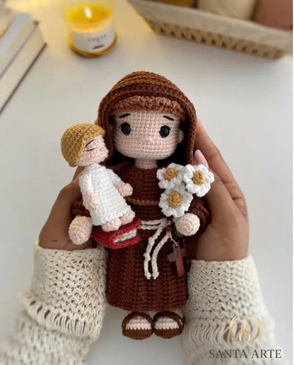 Santo Antônio do Amor e da Providência –  Sagrado em Crochê