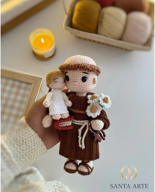 Santo Antônio do Amor e da Providência –  Sagrado em Crochê